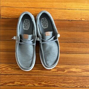 Hey Dude Men's Gray Loafers